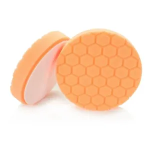 *Chemical Guys Hex-Logic 4" Orange Medium Cutting Pad BUFX_102HEX4