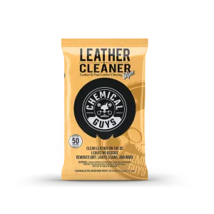 Chemical Guys Leather Cleaner Car Wipes PMWSPI20850