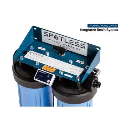CR Spotless Medium Output Mounted Water Filtration System DIW-10-B Resin Bypass