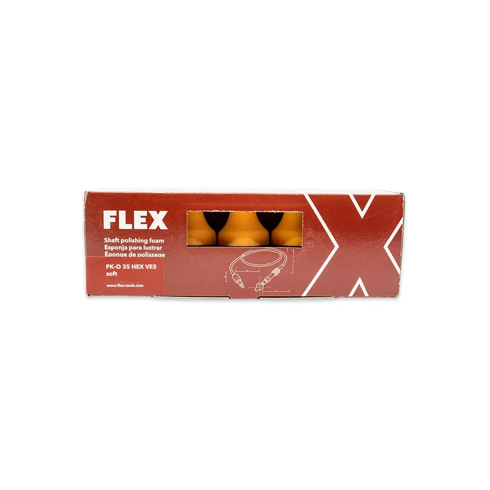 Flex FS140 Orange Cone Pads (5pk)