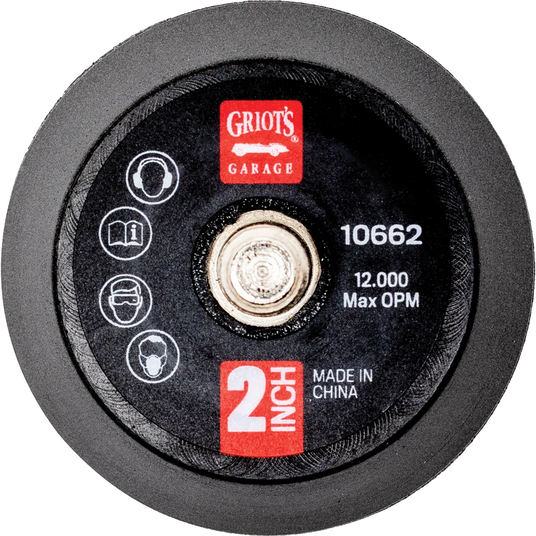 Griot's Garage 2" Orbital Backing Plate, 10662