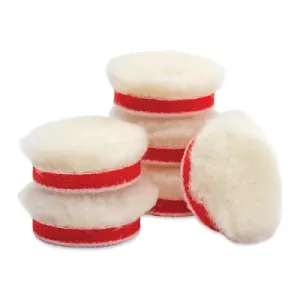 Griot's Garage BOSS 1" Knitted Wool Pads 6 Pack BKW
