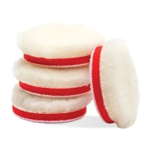 Griot's Garage BOSS 2" Knitted Wool Pads 4 Pack BKW