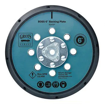 Griot's Garage BOSS 6" Backing Plate BG6BP