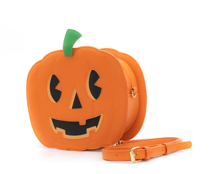 Jack O Lantern Pumpkin Handbag