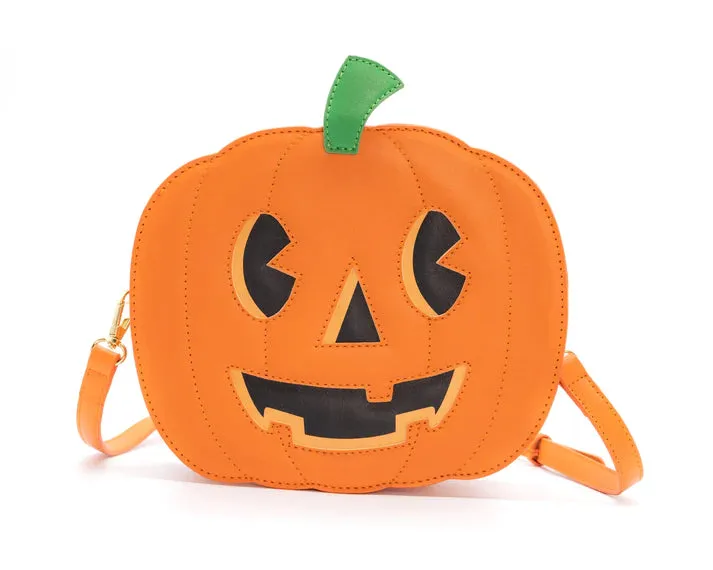 Jack O Lantern Pumpkin Handbag