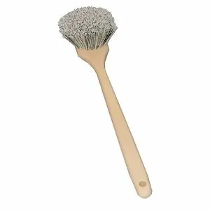 Long Handle Salt and Pepper Brush 20"