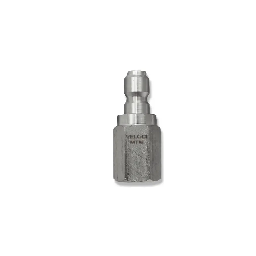 MTM 1/4" Wand Saver Male Plug - Stainless Steel