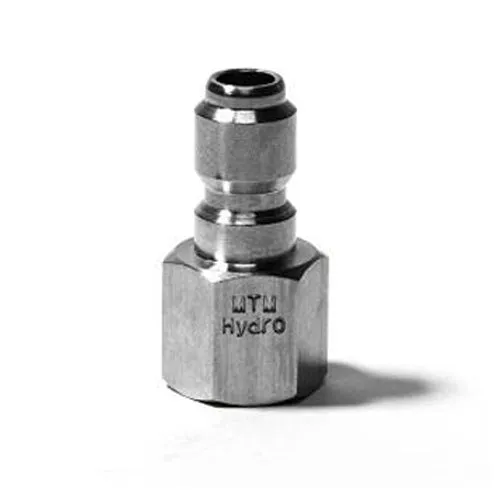 MTM 3/8" Female Stainless Plug