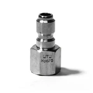 MTM 3/8" Female Stainless Plug
