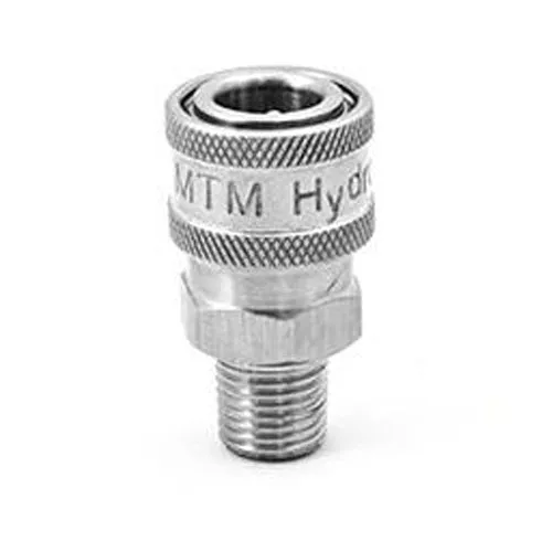 MTM 3/8" Male Stainless Steel Quick Disconnect Coupler