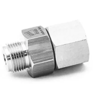 MTM 3/8" Male to Female Stainless Swivel