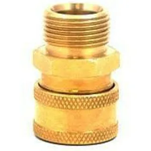 MTM 3/8" QC Brass Coupler X M22 15mm Plug