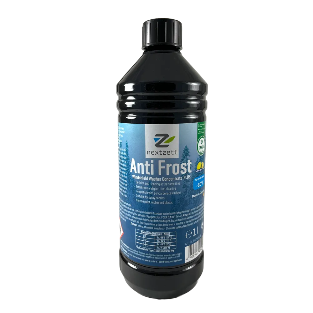 nextzett Anti Frost Windshield Washer Fluid Concentrate 1L