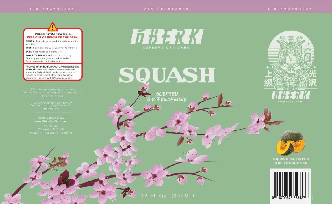 OBERK Japanese Squash Air Freshener