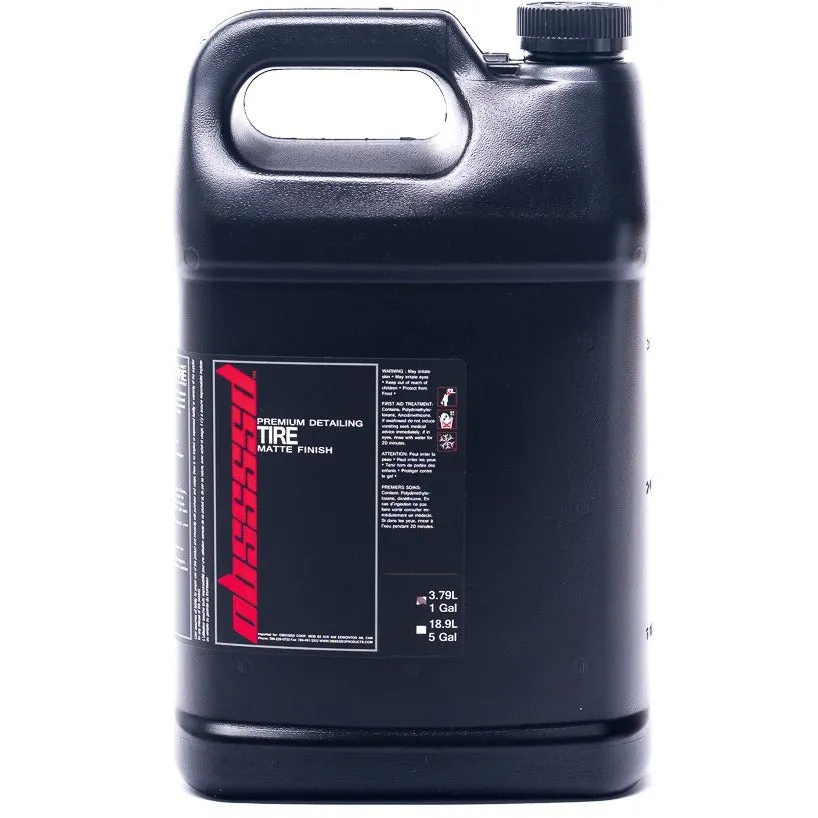 OBSSSSD Tire Matte Finish 1 Gallon