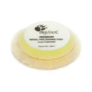 Rupes 65mm Wool Yellow Medium Pad