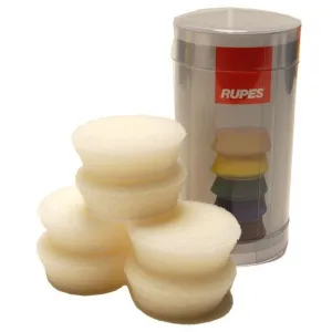 [Rupes Bigfoot Nano iBrid 40mm (1.5in) White Finishing Foam Pad 6 Pack