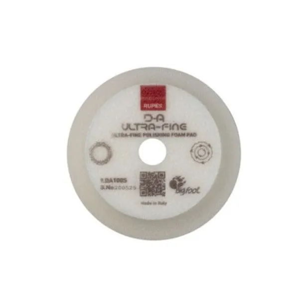 Rupes DA Ultra Fine White 100mm (LHR75) Pad