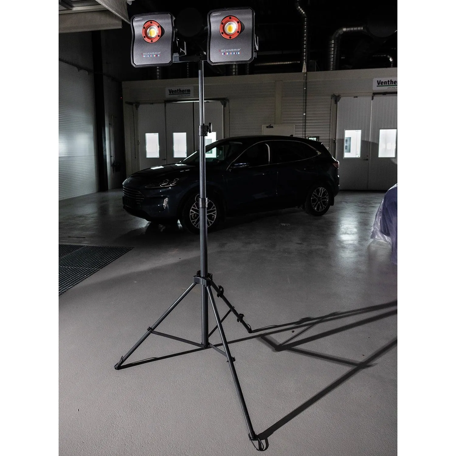 SCANGRIP MultiMatch 8 CONNECT - CRI  LED work light with CCT SCAN for all 18 V/20 V battery packs