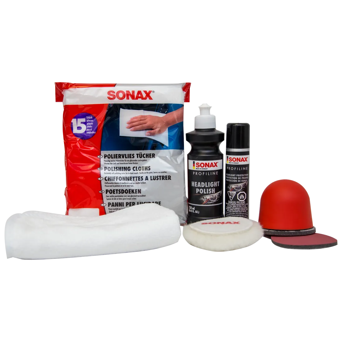 Sonax Profiline Headlight Restoration Set