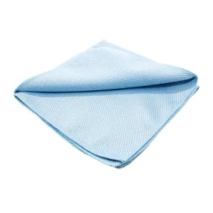 The Rag Company Diamond Glass Towel Blue 16" x 16"