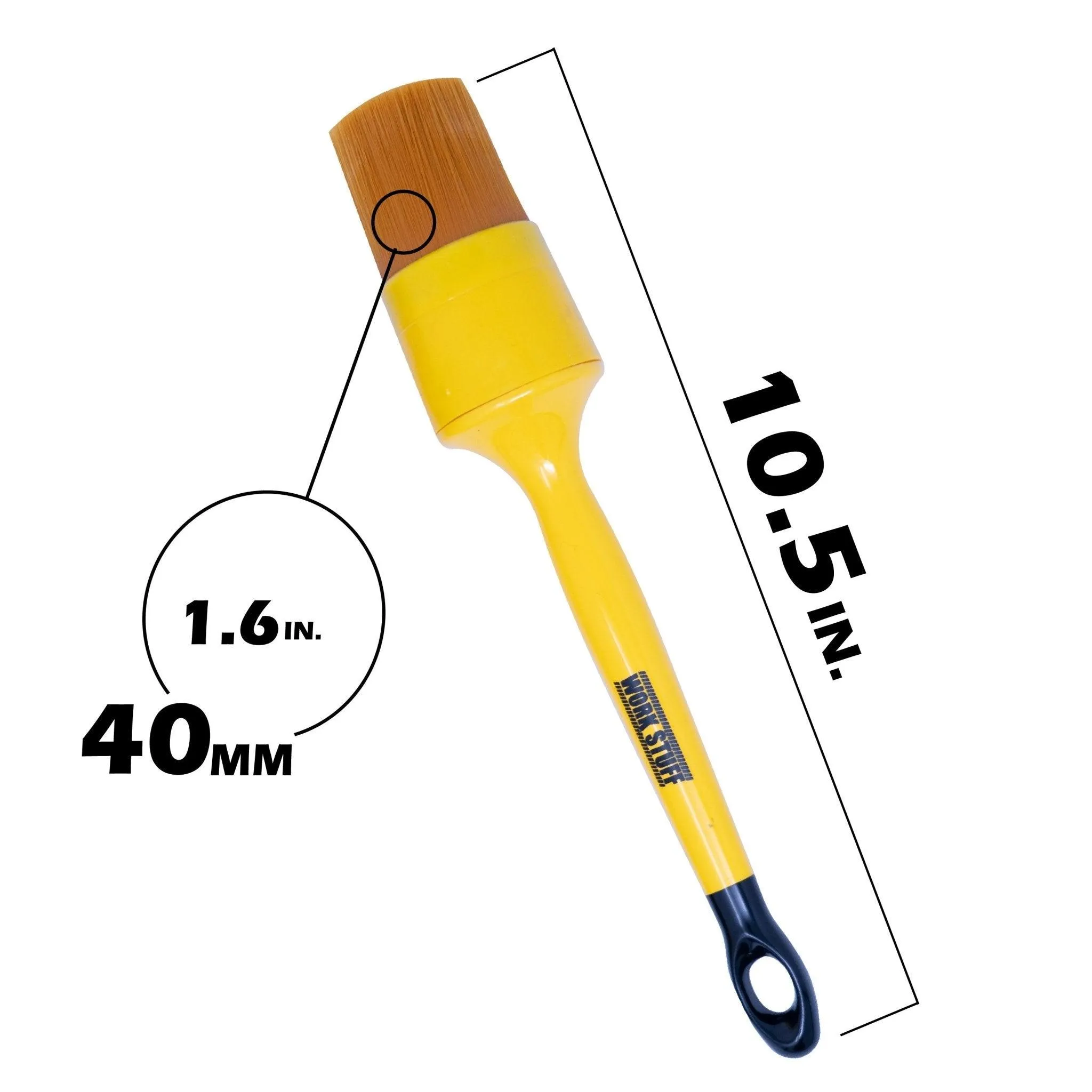 WORK STUFF Detailing Brush - Albino Orange
